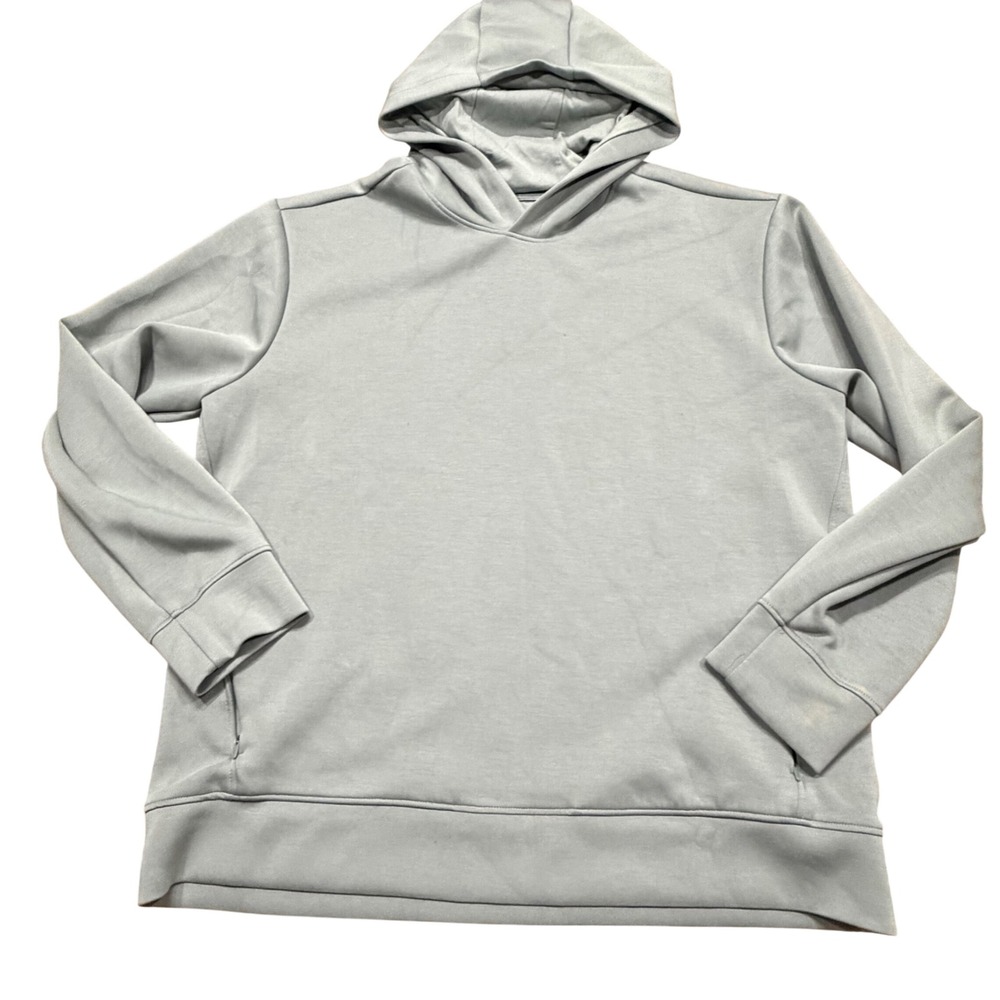 All in Motion Mens Hoodie Large Sage Green Activewear Pullover Sweatshirt‎ L